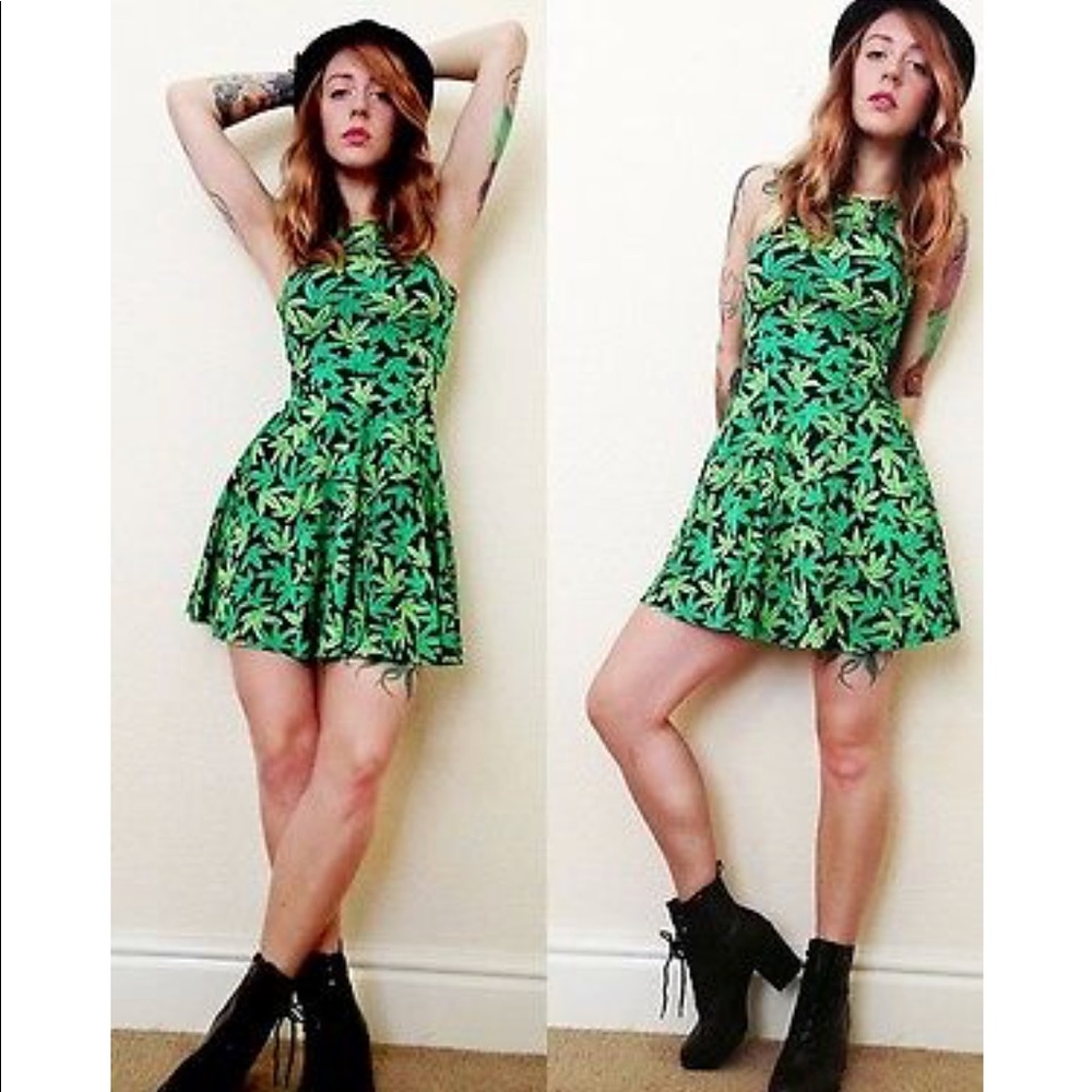 Black Milk Reversible Woah Dude Skater Dress